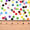 Opaque Colours Glass Seed Beads SEED-N007-07-4
