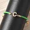 Adjustable Nylon Cord Bracelets BJEW-C096-01G-03-3