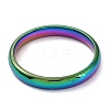 Ion Plating(IP) 304 Stainless Steel Flat Plain Band Rings STAS-I160-D-16mm-M-2