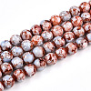Baking Paint Glass Beads X1-DGLA-N003-10mm-A03-1