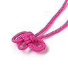 Nylon Lucky Knot Cord Amulet Yuki Pendant Decorations AJEW-NH0001-01E-3