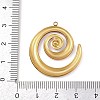 304 Stainless Steel Enamel Pendants STAS-Z172-03G-02B-3