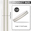 Cotton Stripe Pattern Ribbon OCOR-WH0078-550B-2