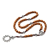 Wood Rosary Bead Necklaces FS-WG6BD27-07-1