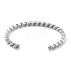 304 Stainless Steel Cuff Bangles for Women BJEW-M310-01P-3