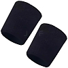 8Pcs Polyester Sports Wristbands AJEW-CN0004-72-7