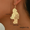 Iron Dangle Earrings XW0949-3-2