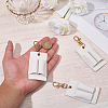 3Pcs PU Keychains KEYC-CL0001-49B-3