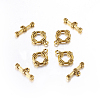 Tibetan Style Alloy Toggle Clasps X-GLF0141Y-NF-2