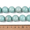 Dyed Natural White Jade Beads Strands G-Q606-69A-5