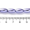 Electroplated Synthetic Non-magnetic Hematite Beads Strands G-C248-J01-6x12mm-5