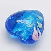 Valentine Gifts for Her Ideas Handmade Silver Foil Lampwork Beads FOIL-LHH022-M-3