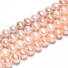 Natural Cultured Freshwater Pearl Beads Strands LS-PEAR-N013-06-A-01-2
