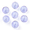 Transparent Blow High Borosilicate Glass Globe Beads GLAA-T003-09B-3