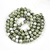 Baking Paint Glass Beads Strands DGLA-N003-10mm-C06-3