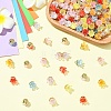 20Pcs Acrylic Flower Charms TACR-YW0003-18A-4
