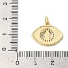 Brass Micro Pave Cubic Zirconia Pendants KK-K385-128G-3