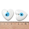 Handmade Evil Eye Lampwork Pendants LAMP-F035-11F-3