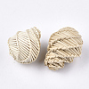 Handmade Woven Beads X-WOVE-T006-027-2