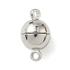 Round Brass Magnetic Clasps KK-B160-38P-1