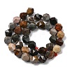 Natural Picasso Jasper Beads Strands G-Z119-A25-03-4