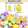 120Pcs 2 Styles Foam Simulated Pigeon Eggs DIY-SP0007-60-2