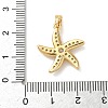 Brass Micro Pave Cubic Zirconia Pendants KK-K305-11D-G-3
