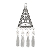 Tibetan Style Alloy Big Pendants AL-CBAAECB-02AS-E-1