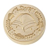 Christmas Series Wax Seal Brass Stamp Head AJEW-M037-01G-22-2