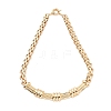 Alloy Chain Necklaces for Women NJEW-Z074-02KCG-2