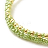 2Pcs Glass Seed Beaded Stretch Bracelets Set BJEW-JB08088-05-6