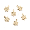 Rack Plating Brass Charms KK-D083-21G-1