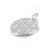 Non-Tarnish 304 Stainless Steel Pendants X-STAS-P209-18P-2