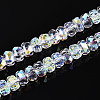 Electroplate Glass Beads Strands EGLA-T021-20A-1