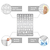 Stainless Steel Cutting Dies Stencils DIY-WH0289-010-5