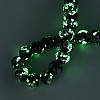Handmade Luminous Lampwork Beads Strands LAMP-N037-01A-2
