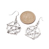 5 Pairs 5 Styles Alloy Dangle Earrings EJEW-JE05551-S-3