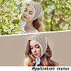 Flower Decor Lace Triangle Bandanas OHAR-WH20005-08B-5