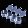 Heart Polypropylene(PP) Bead Storage Container LS-CON-N011-030-1
