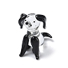 Handmade Lampwork Dog Display Decorations LAMP-F043-10A-1