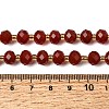 Natural Carnelian(Dyed & Heated) Beads Strands G-D105-B12-4