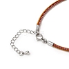 2.5MM Nylon Braided Cord Necklace Making FIND-G095-01P-32-2