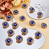 Gorgecraft 16Pcs Alloy Rhinestone Shank Buttons BUTT-GF0003-51A-4