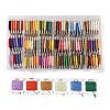 72 Cards 72 Colors 6-Ply Polyester Embroidery Floss OCOR-K006-C06-1