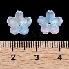 Dyed & Heated Glass Bead Caps GLAA-Z019-03R-3