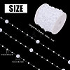 Acrylic Pearl Ball Chains AJEW-WH0766-47A-2
