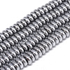 Electroplate Non-magnetic Synthetic Hematite Beads Strands G-T061-42J-1