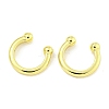 Brass Cuff Earrings for Women EJEW-C104-044G-1