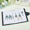 Portable PU Leather Earring Display Book EDIS-WH20011-01B-3