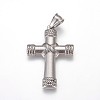 Tarnish Resistant 304 Stainless Steel Pendants STAS-E449-04P-1